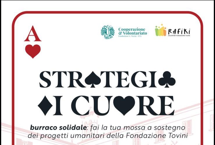 STRATEGIE DI CUORE: TORNEO SOLIDALE DI BURRACO