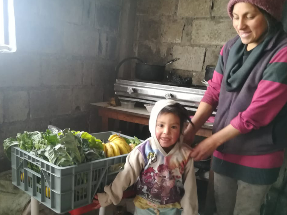 “Canasta solidaria”: sostegno alimentare a minori e donne incinte con indice di denutrizione 